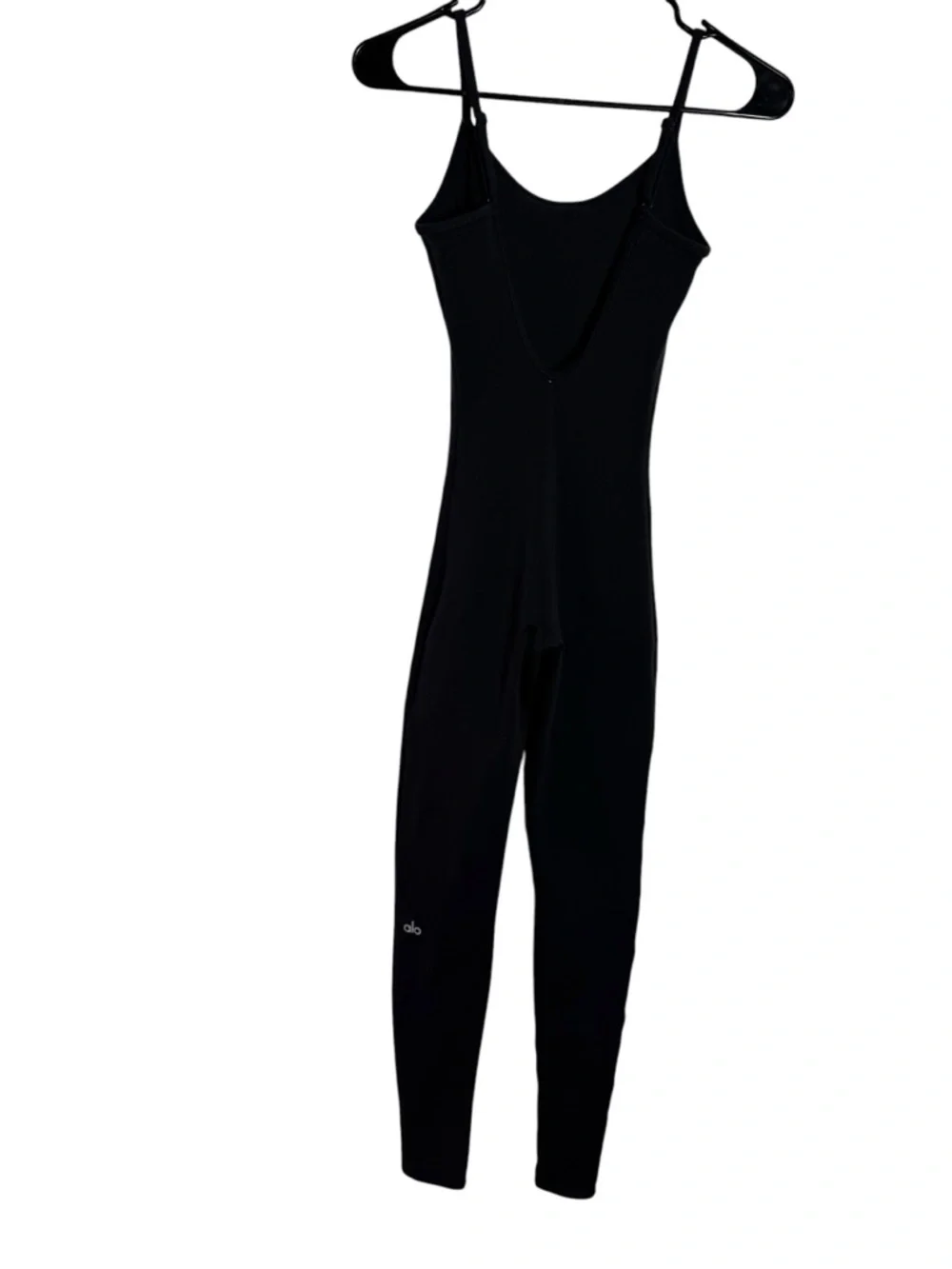 Alo Yoga Airbrush One & Done Onesie Black XXS Compression